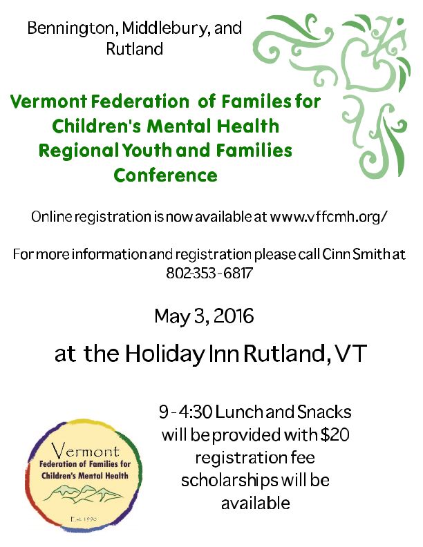 VT FFF conference flyer